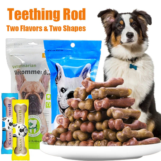 Dog Snacks Teething Sticks Bone Shape Toothbrush Type 170g/162g/25g Adult Dogs Puppy Teething Bite Resistant Snacks Pet Food